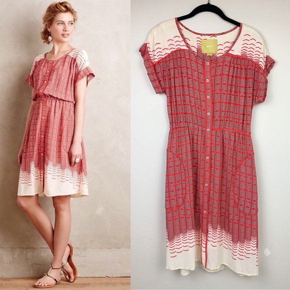 Anthropologie Dresses & Skirts - Maeve Veronia Shirt Dress